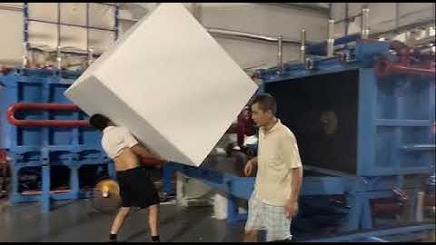 EPS block moulding machine production process