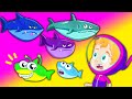 Groovy The Martian meets Baby shark - Sea patrol to the rescue: let's find daddy & mommy shark!