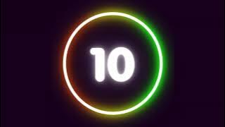 The Original Happy Birthday Song with Countdown 10 to 1 🎊🎶🎉