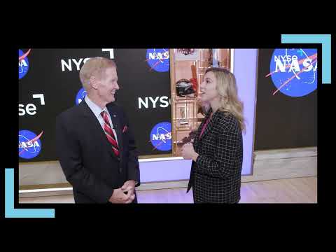 Nasa administrator bill nelson at the nyse