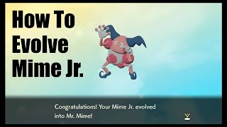 How To Evolve Mr Mime Jr - Pokemon Legends Arceus