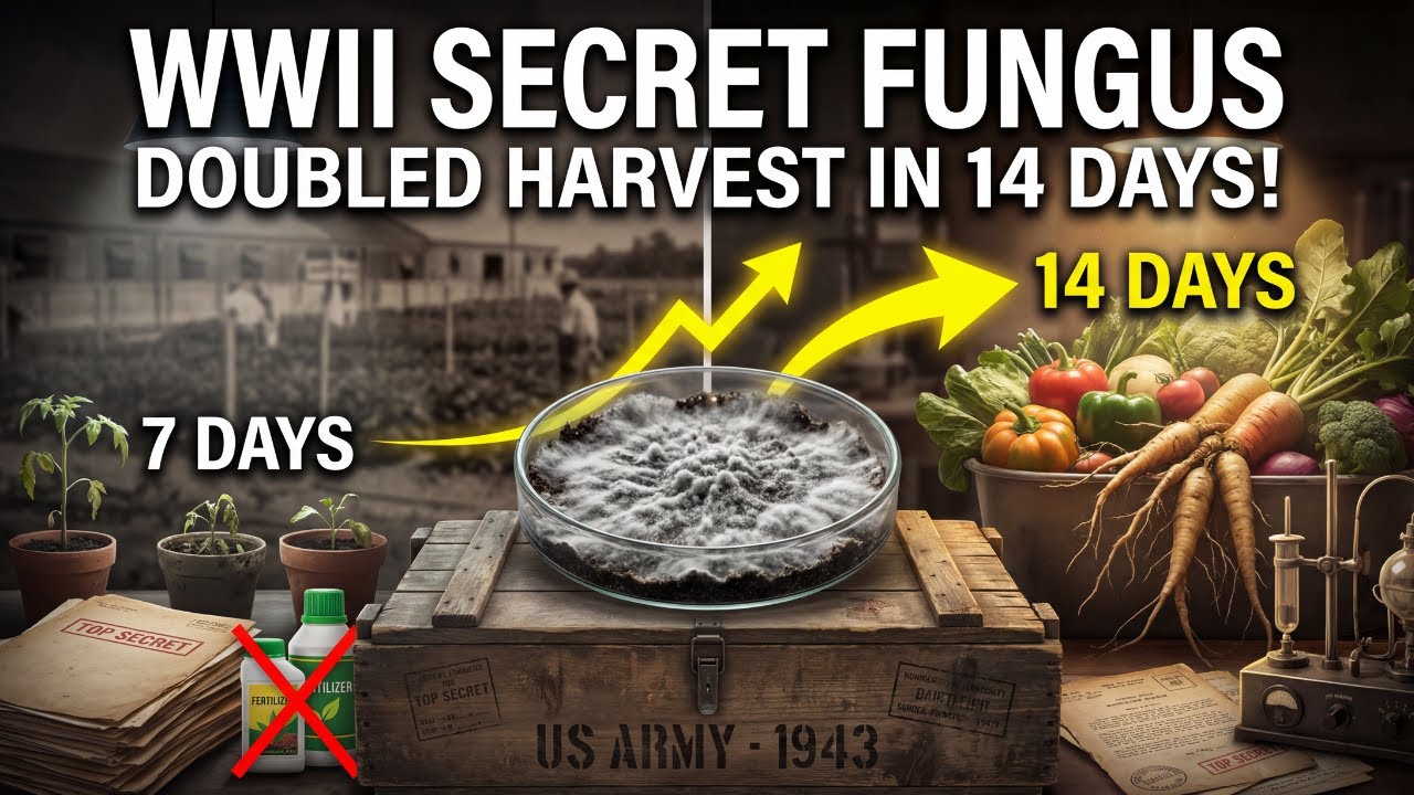 This WWII Fungus Doubled Harvests In 14 Days — Why Did They Bury It For 80 Years?