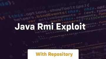 java rmi exploit