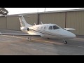 MUST SEE Eclipse 500 Close Up Engine Start Up, Taxi, and Take Off at San Carlos Airport-KSQL