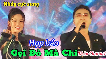 Dương Ngọc Thái - Triệu Ái Vy song ca nhảy cực sung tại Họp báo Gọi Đò 2