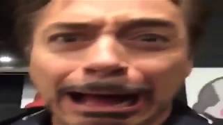 Robert Downey Jr Screams
