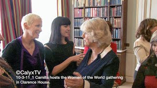 10 3 11 1 Camilla hosts a Women of the World event Clarance House rushes  SD 480p