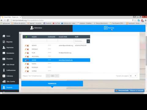 Cómo dar de alta usuarios administradores del portal y permisos