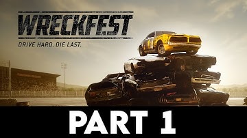 WRECKFEST Gameplay Walkthrough PART 1 [4K PC ULTRA] - REGIONAL JUNIORS #PCGamePassPartner