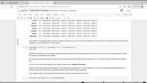 Coefficient of Variation:  What Is it, and Why Should You Care?