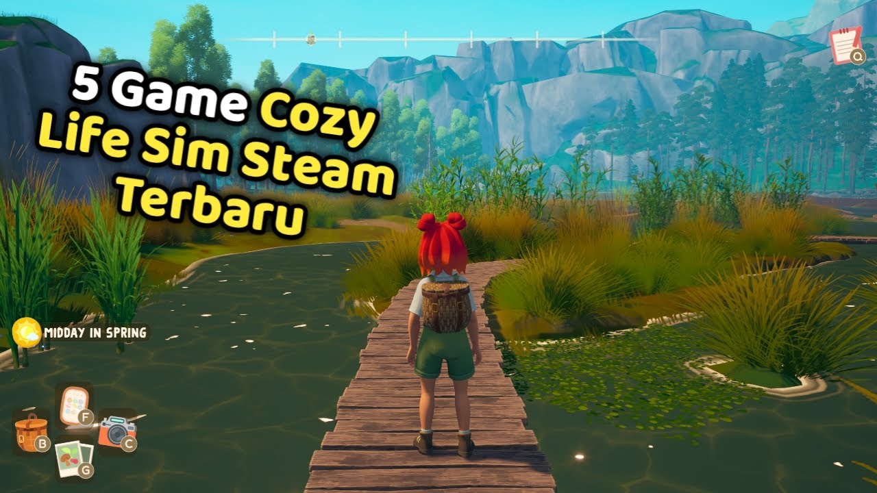 5 GAME COZY LIFE SIM STEAM TERBARU 2025 | Dari Kucing Pengantar Surat Sampai Bertani Pakai SIHIR!