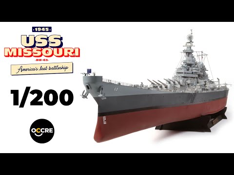 Cómo Construir Maqueta del USS Missouri (BB-63)