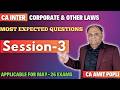 (Session-3)-Most Expected Questions (FEMA)-May-26 Exam-CA Inter-Corporate &amp; Other Laws-CA Amit Popli