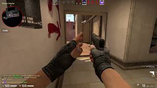 Random wallbang noscope headshot through smoke on palace
