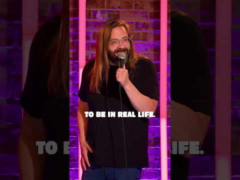 In real life, I don't yell like that