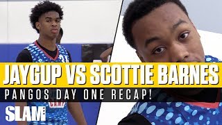 Josh Christopher vs Scottie Barnes! 😤 Pangos Day One Recap