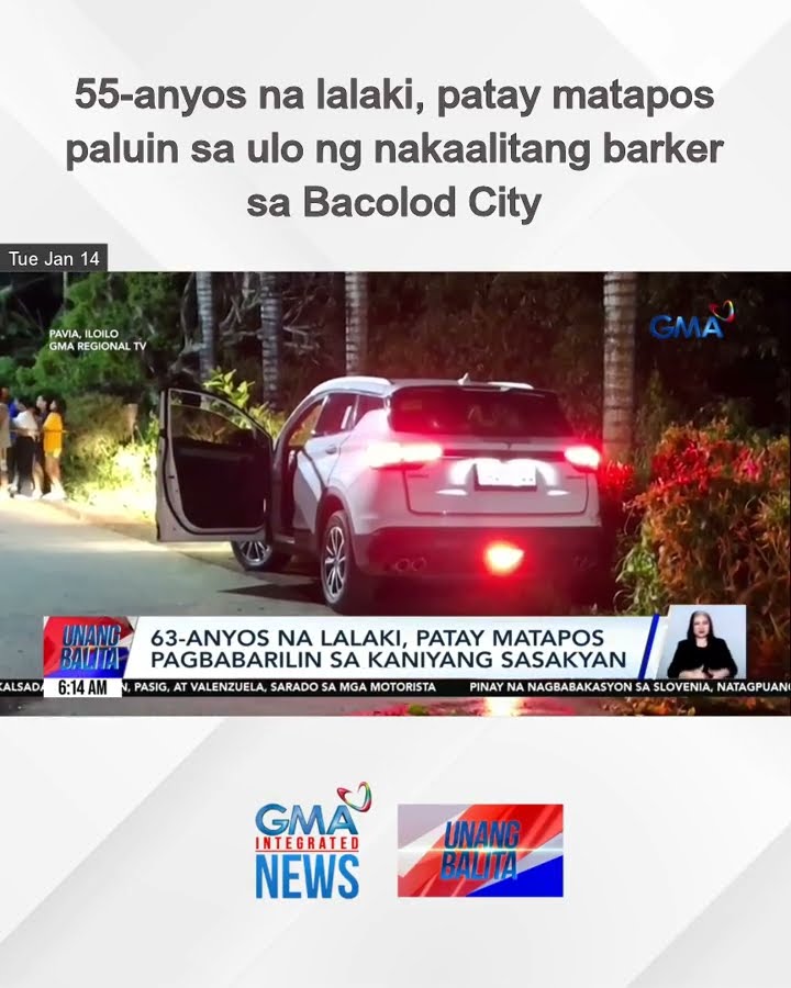 55-anyos na lalaki, patay matapos paluin sa ulo ng nakaalitang barker sa Bacolod City | Unang Balita