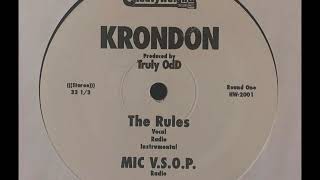 Watch Krondon The Rules video