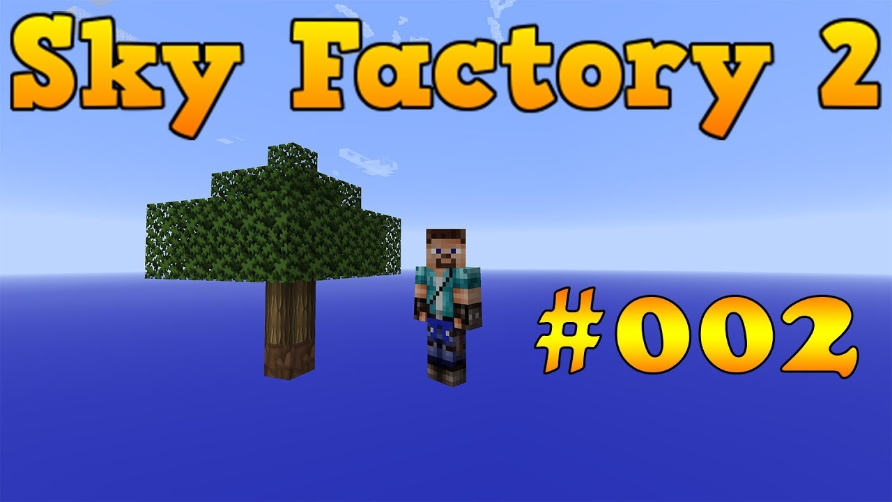 Let's Play Minecraft Sky Factory 2 #2 Omnomnomnom - YouTube