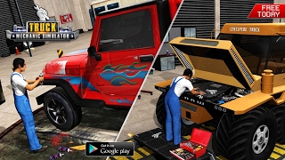 Real Truck Mechanic Workshop 3D Simulator: Best Android Gameplay HD screenshot 5