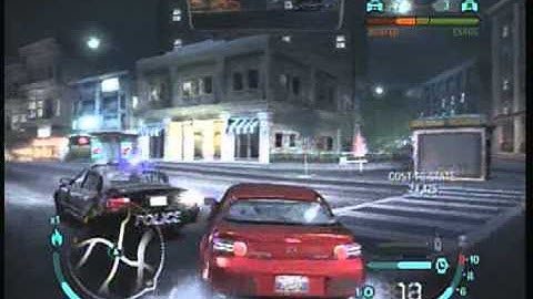 Need For Speed Carbon Playthrough Part 5 (Free Roam Challenges, Race 7, and Police Chase)