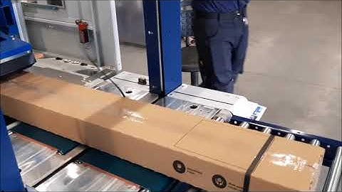 Case sealer and strapping machine: Ampag Kombi