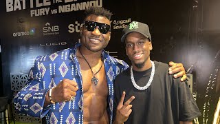 Francis Ngannou tells me how he KO’s Tyson Fury