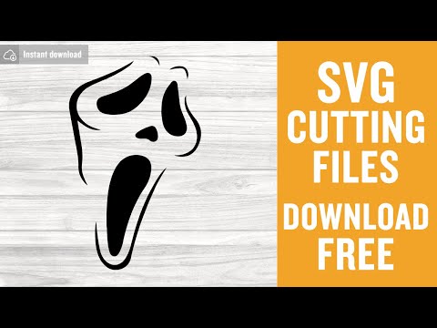 Ghostface Svg Free Cut Files for Scan n Cut Free Download