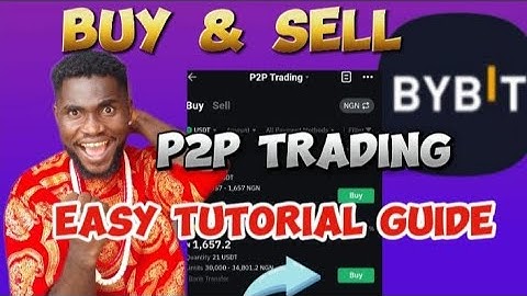 How To Buy and Sell USDT/CRYPTO Via P2P On Bybit For Beginners - Tutorial 2024