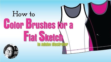 Secret to Coloring Pattern Brushes for Fashion Sketches Like a Pro!