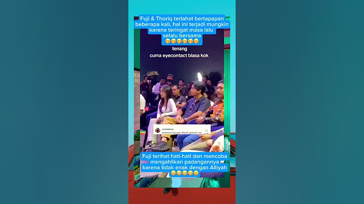 Panas ya Alliyah🔥,tenang ini cuma pandangan reremahan aja!🤪 #fujiantiutamiputri #thoriqhalilintar