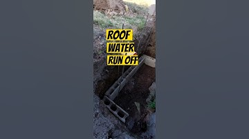 DIY Roof Water Basin. Need a way to stop erosion around your house. #diy #landscape #concrete