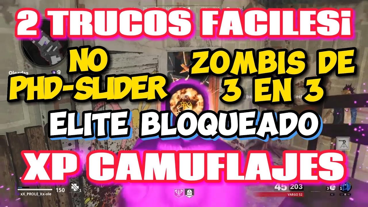 Cold War Zombies Glitch ¡Mejor Truco AFK en Nuketown para XP, Materia