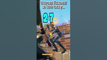 Unreal ranked Reload is too easy... #fortnite #shorts