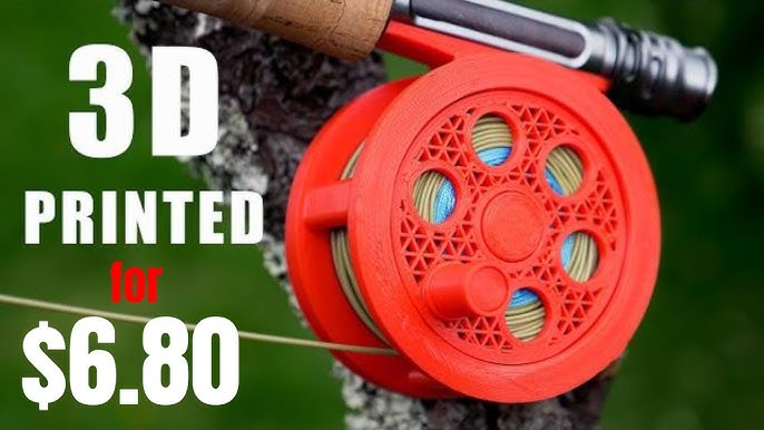 3D Printed Ultralight Hobo Fishing Reel! 