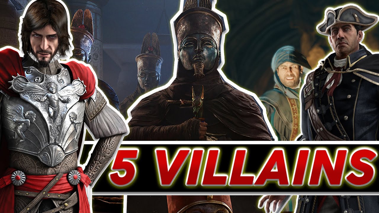 Assassin's Creed | Top 5 Villains (500 SUBSCRIBERS) - YouTube
