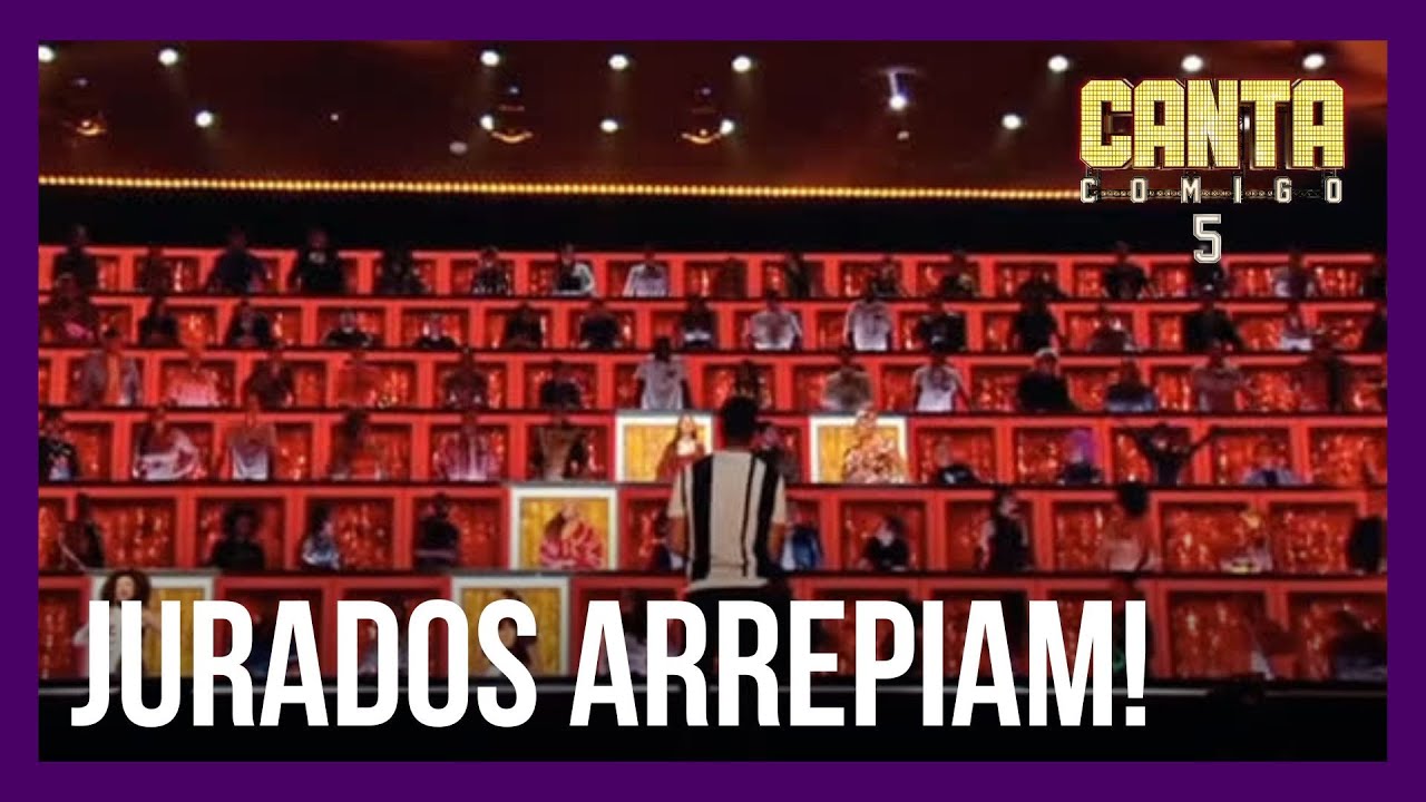 De arrepiar! Jurados interpretam “Força Estranha” no palco do Canta Comigo 5