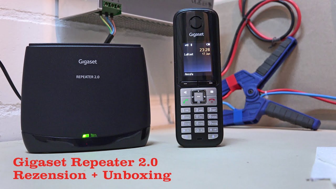Verdoppelte Reichweite: Gigaset DECT Repeater 2.0 im Test - YouTube