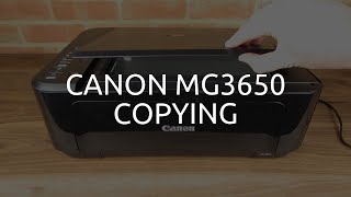 Canon MG3650 Copying