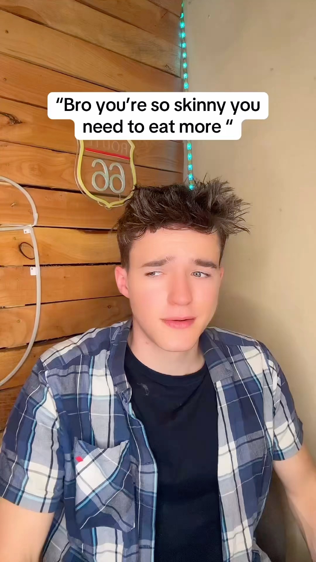 When someone calls you skinny ?