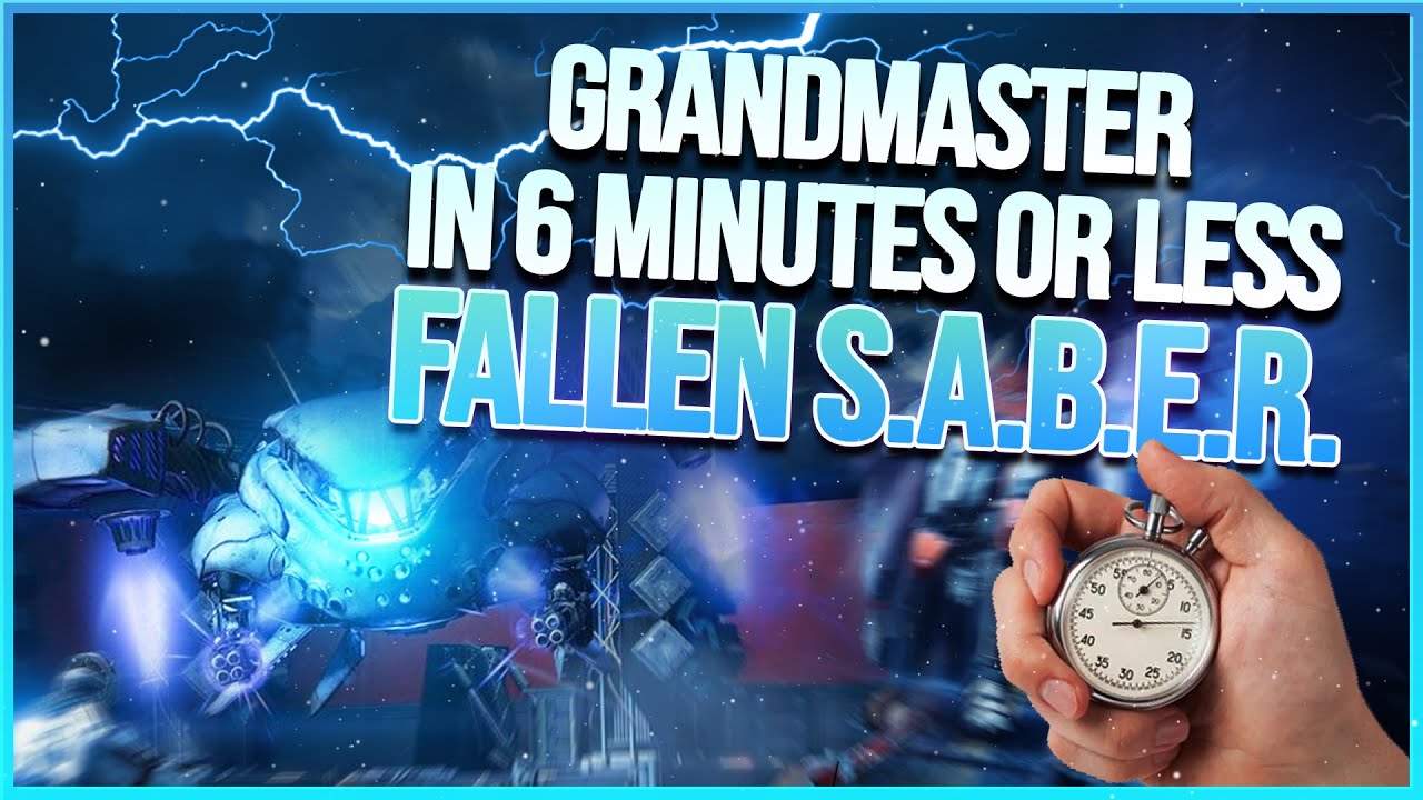 FALLEN S.A.B.E.R. GRANDMASTER NIGHTFALL GUIDE IN 6 MINUTES OR LESS!!