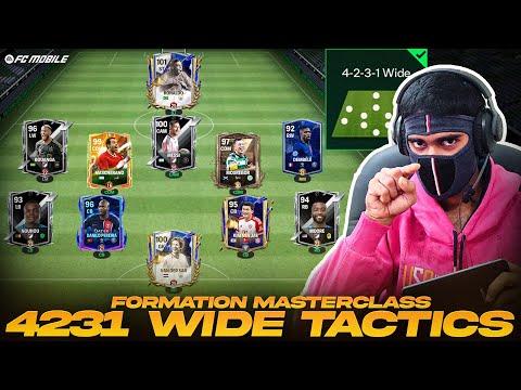 FC MOBILE 24 - 4231 Wide Tactics to Win Every Game