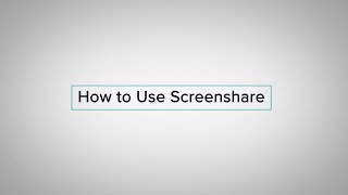 How to Use Screen Share | Doxy.me