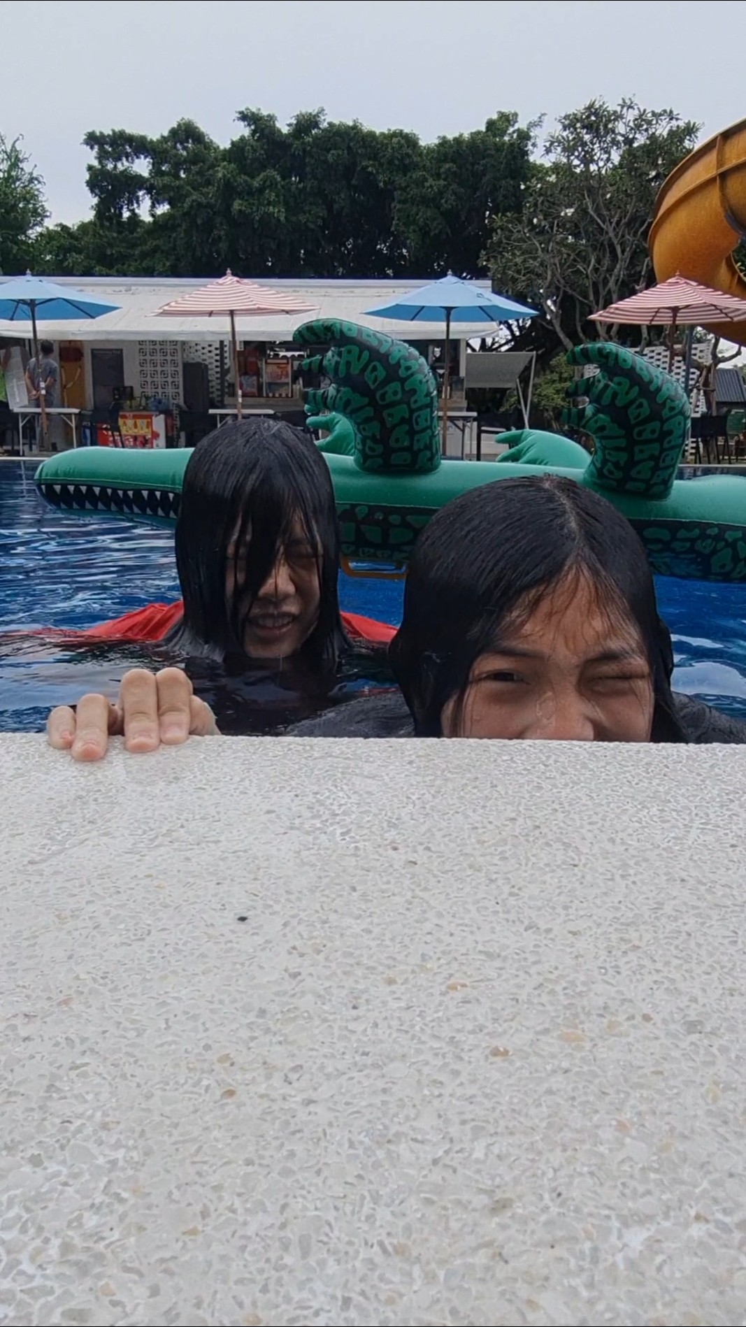 My Hero Brother‼️ How to Survive Swimming Pool? Duo?❤️? | JJaiPan #Shorts