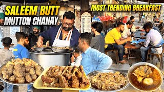 SALEEM BUTT MUTTON CHANAY | MOST TRENDING BREAKFAST | STREET FOOD by Discover with Shery 323 views 8 days ago 10 minutes, 5 seconds