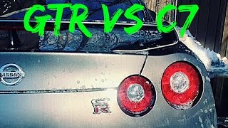 Stock GTR vs Tune Only C7 Vette
