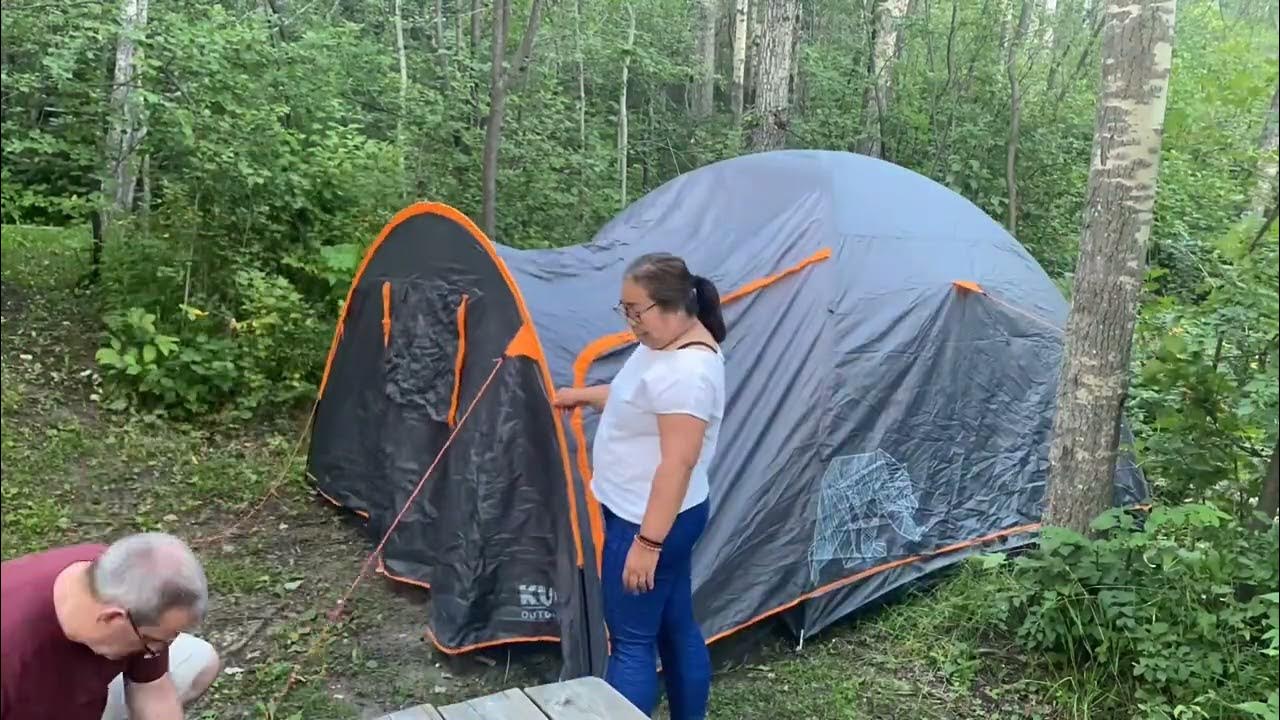 Camping Learning how set up the Kuma Outdoor Gear Tent Tent Camping