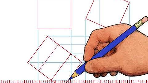 Drawing Perspective with David Chelsea: Defining A Cube In Trimetric Projection