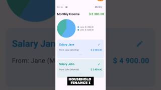 Household Finance: Fair Split replaces your old Spreadsheet for contribution calculation