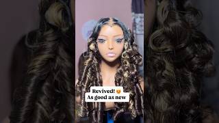 Own a blend wig ..we can bring it back to life for you 🥰☺️😍 #philshaven #wigs #wigrevamp